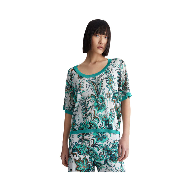 Blusa Donna con fantasia floreale