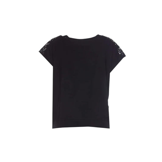 T-shirt femme détails dentelle
