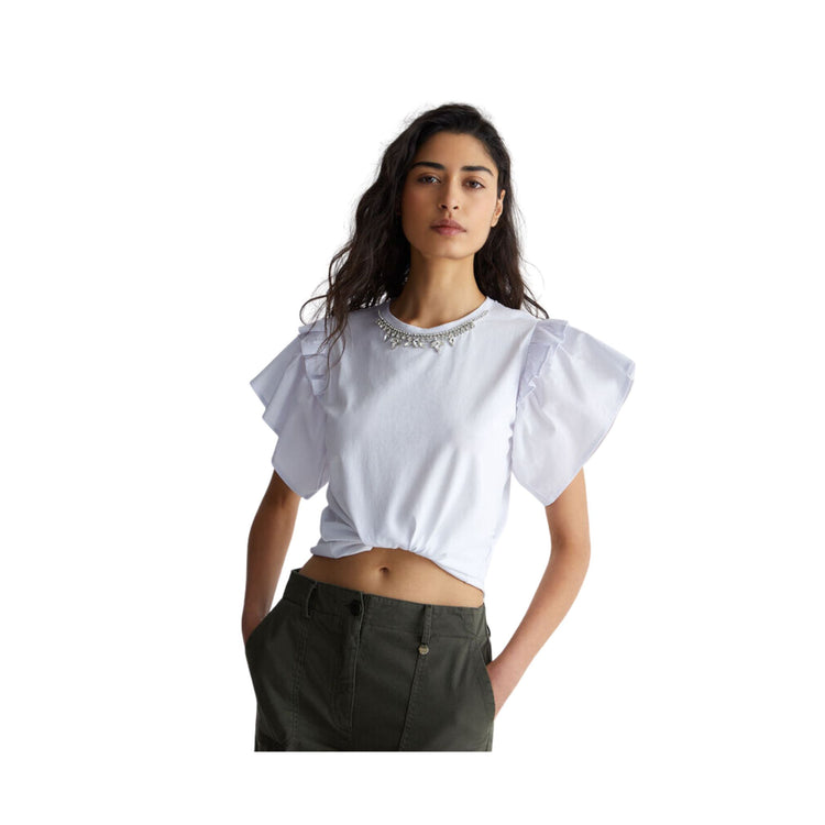 Women's T-shirt with jewels