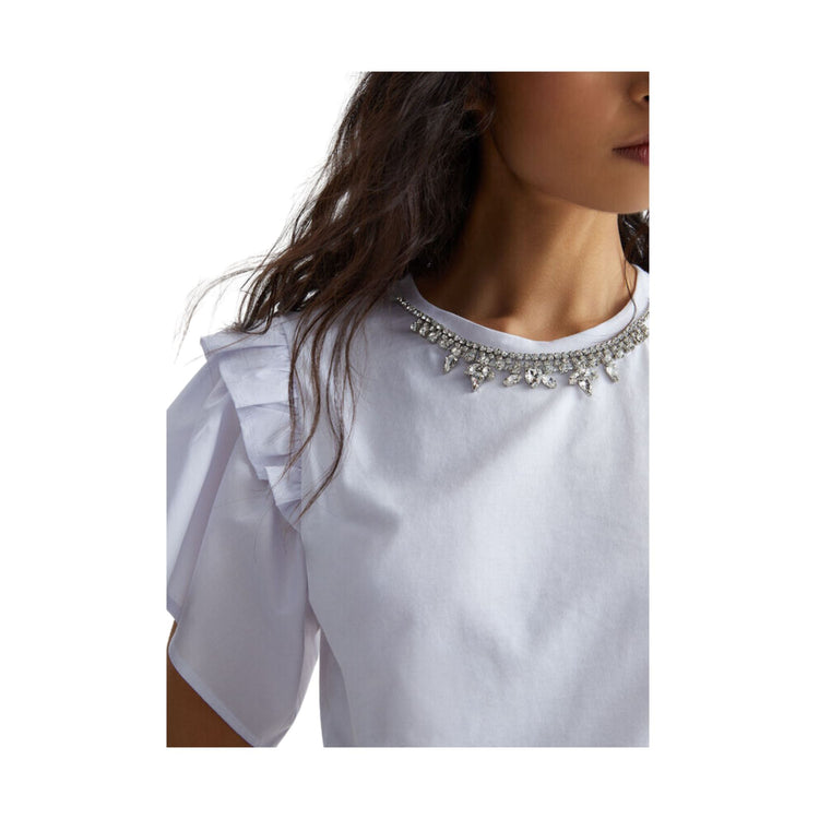 Women's T-shirt with jewels