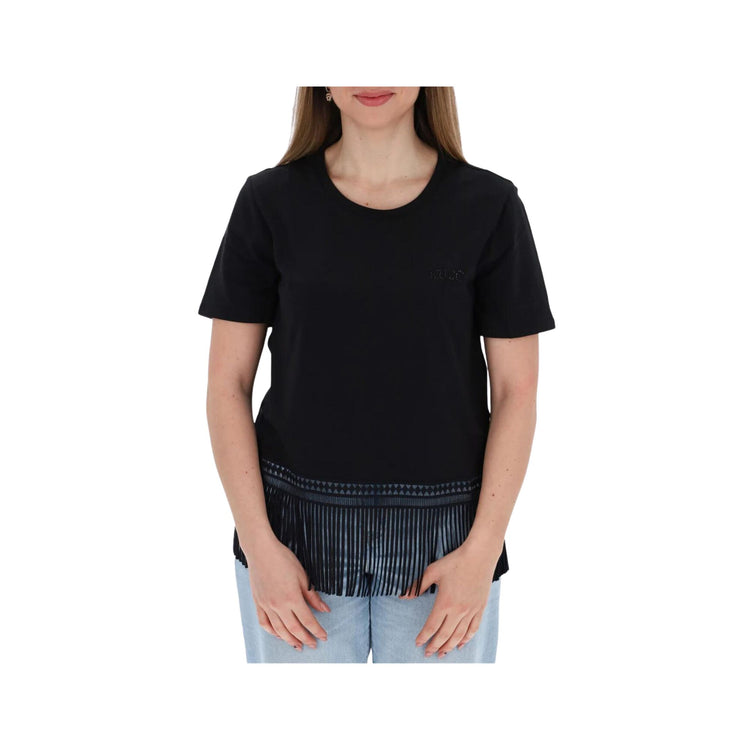 T-shirt femme à franges