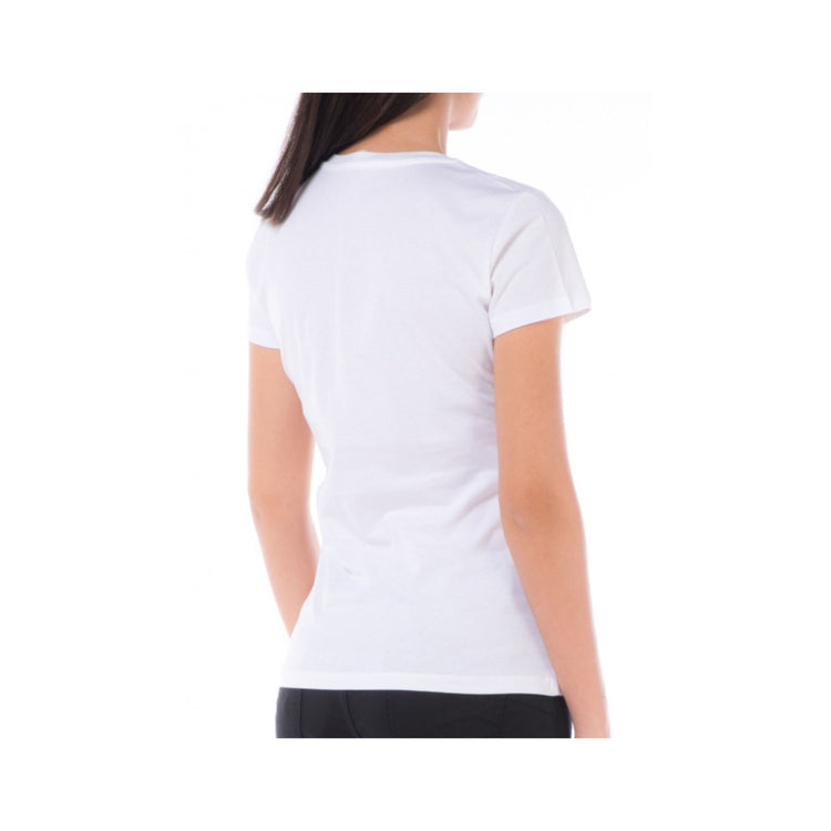 Women's T-shirt with scarf print