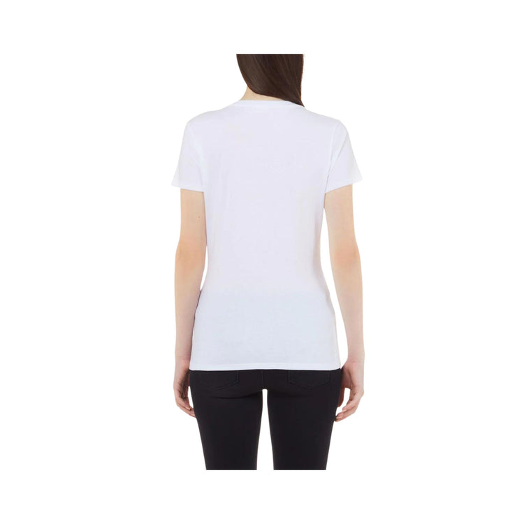 Women's T-shirt with scarf print