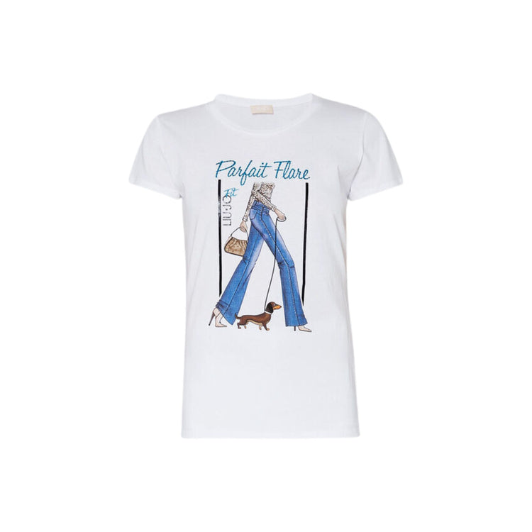 T-shirt Donna con stampa Parfait