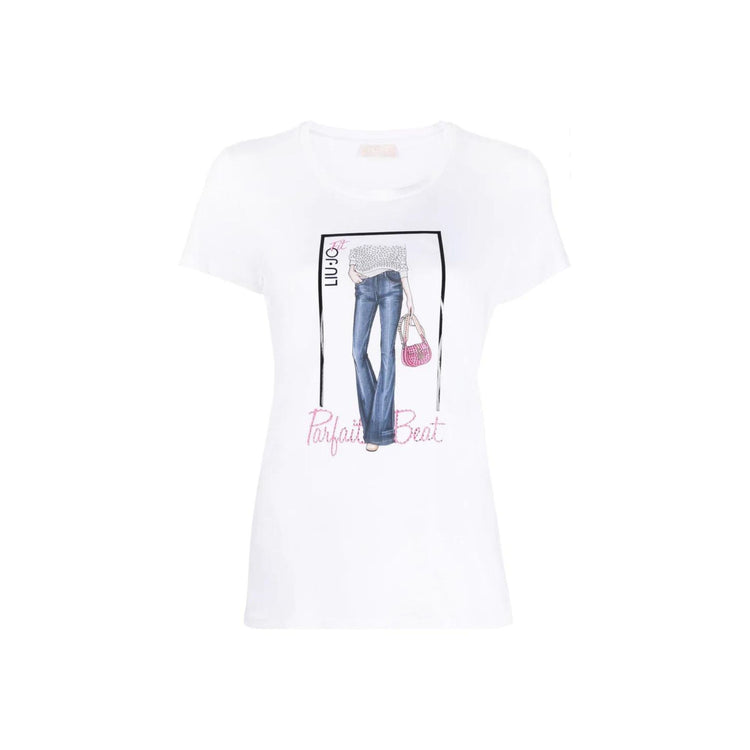 T-shirt Donna con stampa Parfait