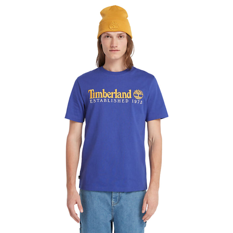 Men's T-shirt with Established 1973 embroidery