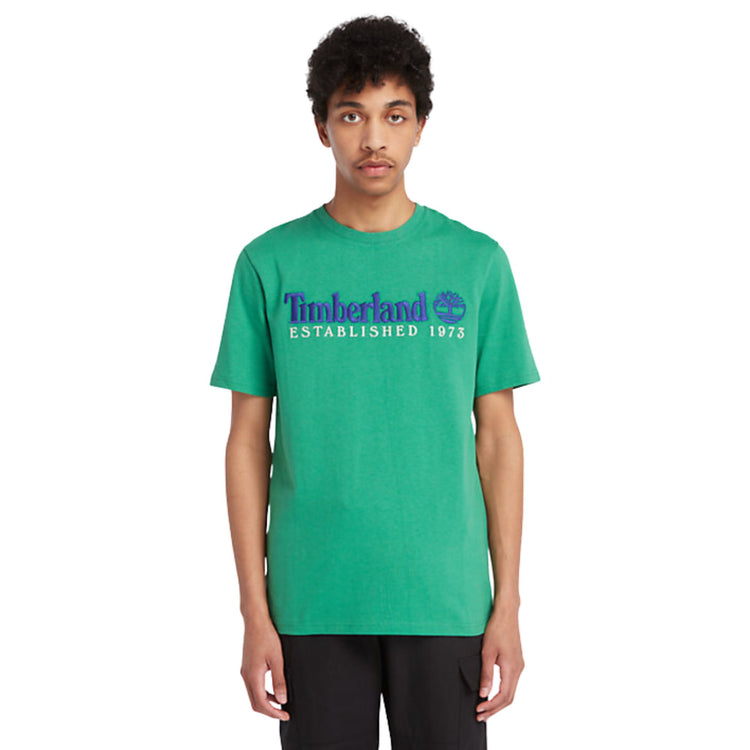 Men's T-shirt with Established 1973 embroidery