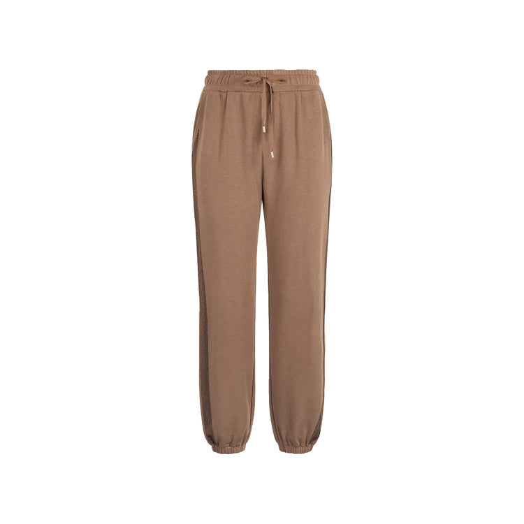 Pantaloni Donna in felpa Marrone