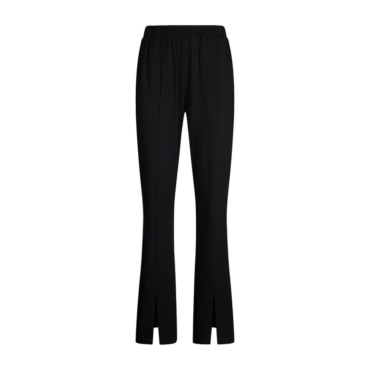 Pantaloni Flare Donna in jersey Nero