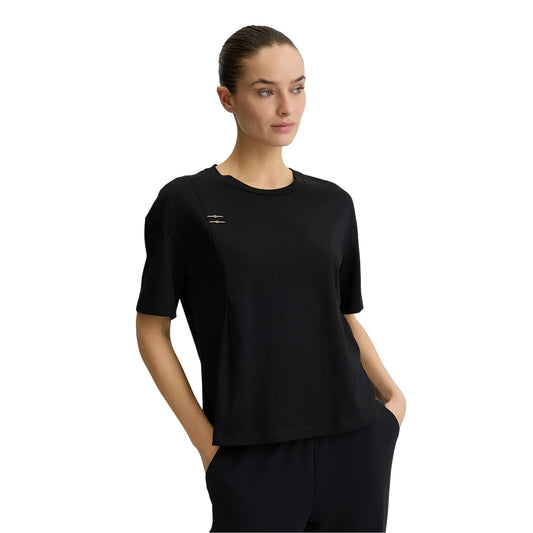 Liu-jo t-shirt donna over con applicazione