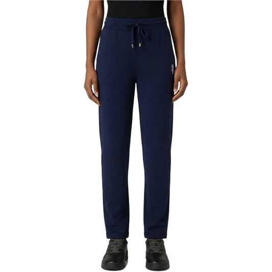Pantaloni in jersey blu da Donna