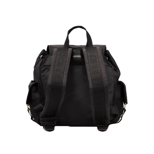 Zaino Donna in nylon nero retro