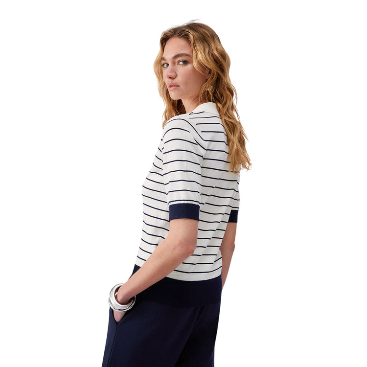 Maglia Donna in misto viscosca a maniche corte