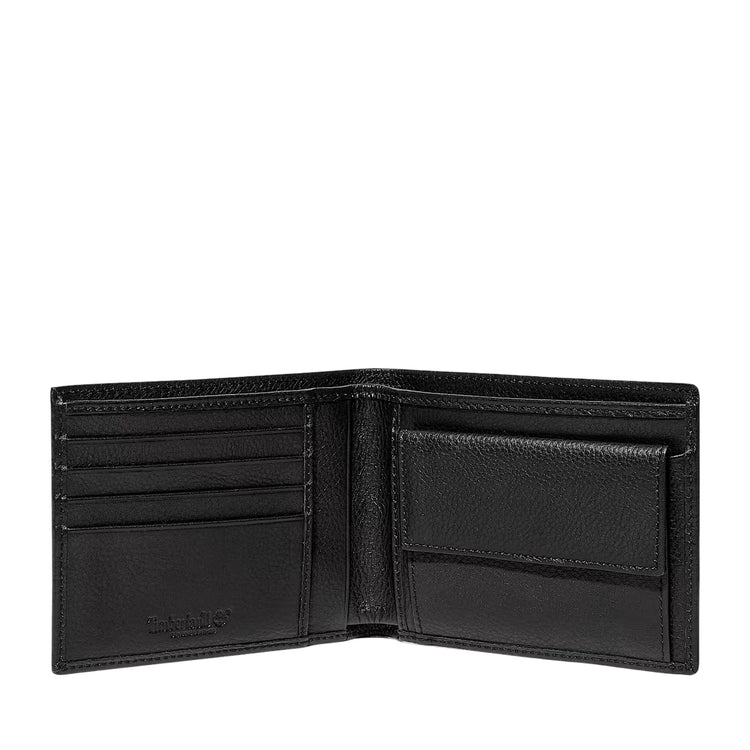 Portafoglio Uomo Bifold con Portamonete Kennebunk Nero interno