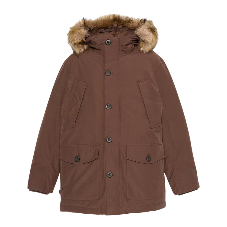 Parka Uomo impermeabile Scar Ridge Marrone