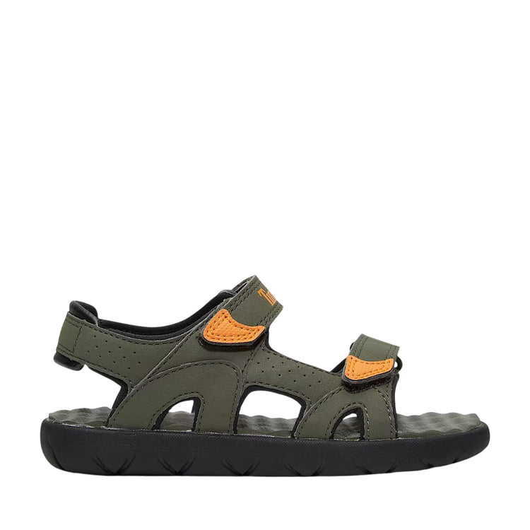 Sandalo Bambino Perkins Row con cinturini Verde
