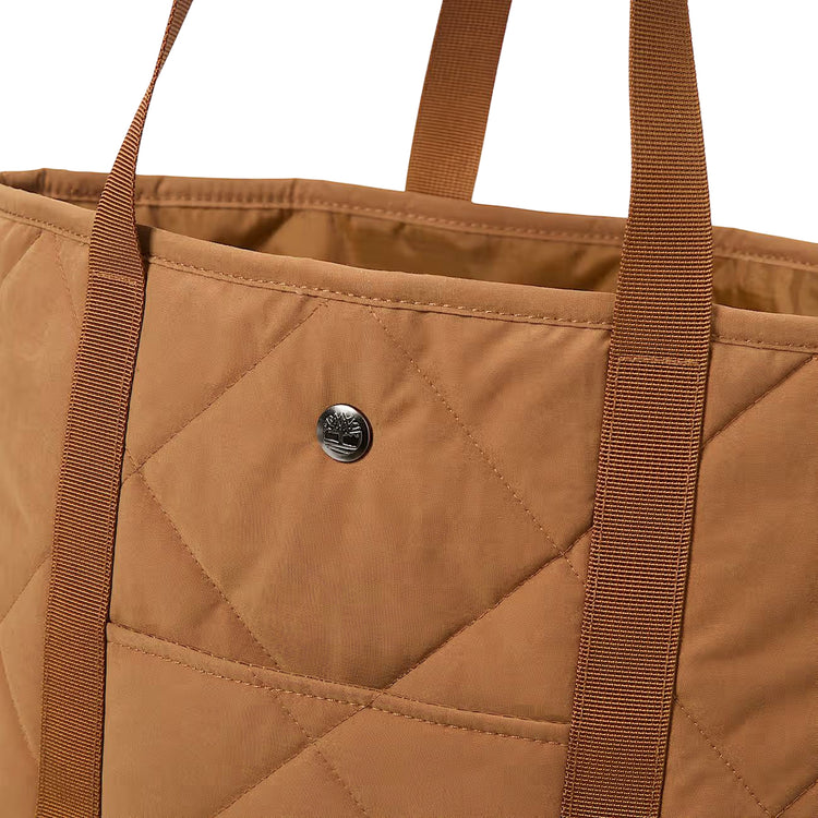 Borsa Donna Trapuntata Easy Tote Giallo scuro dettaglio