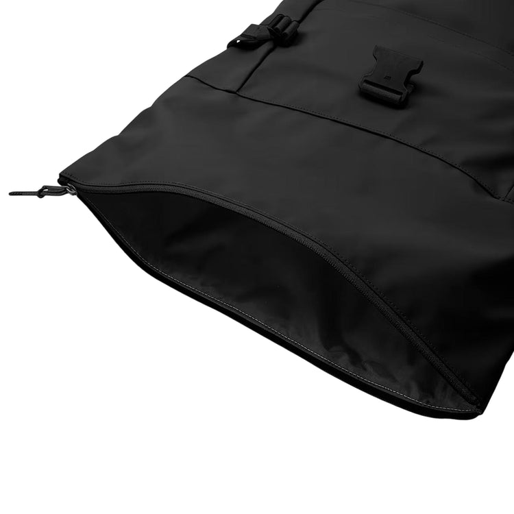 Zaino Roll-top da 30 litri Nero scomparto con zip
