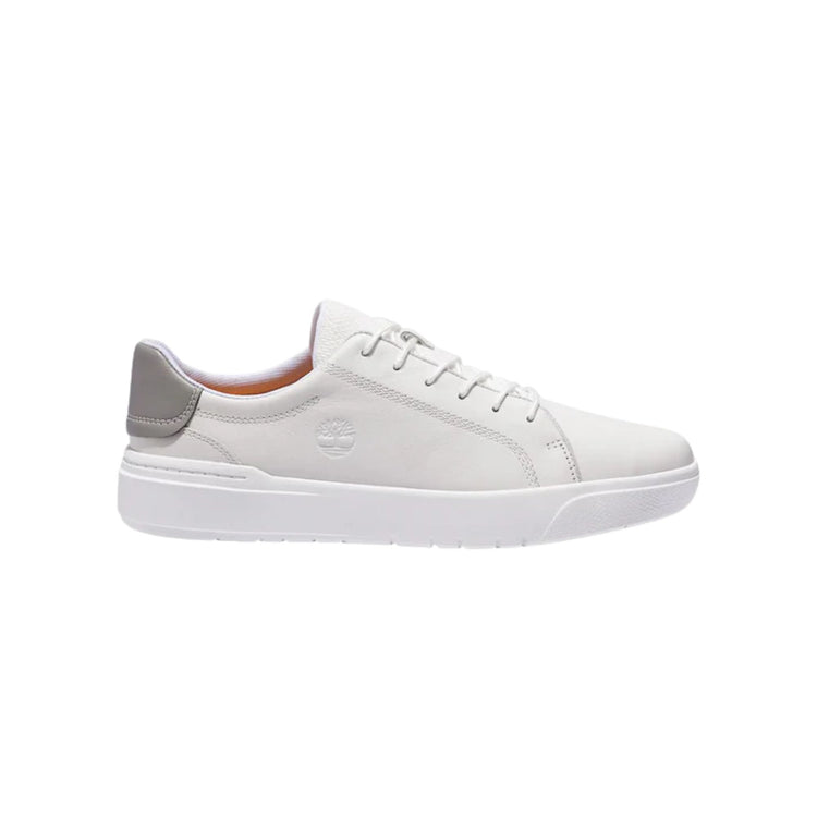 Seneca Bay White Low-Top Lace-Up Men's Sneakers