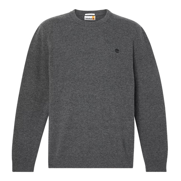Maglione girocollo Uomo in lana Cohas Brook Grigio