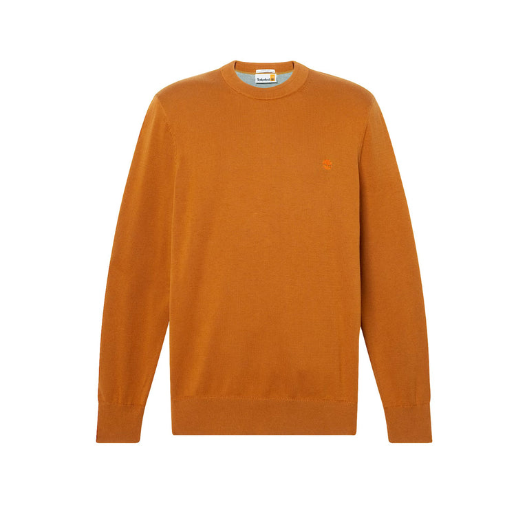 Maglione Uomo in cotone Williams River Arancione