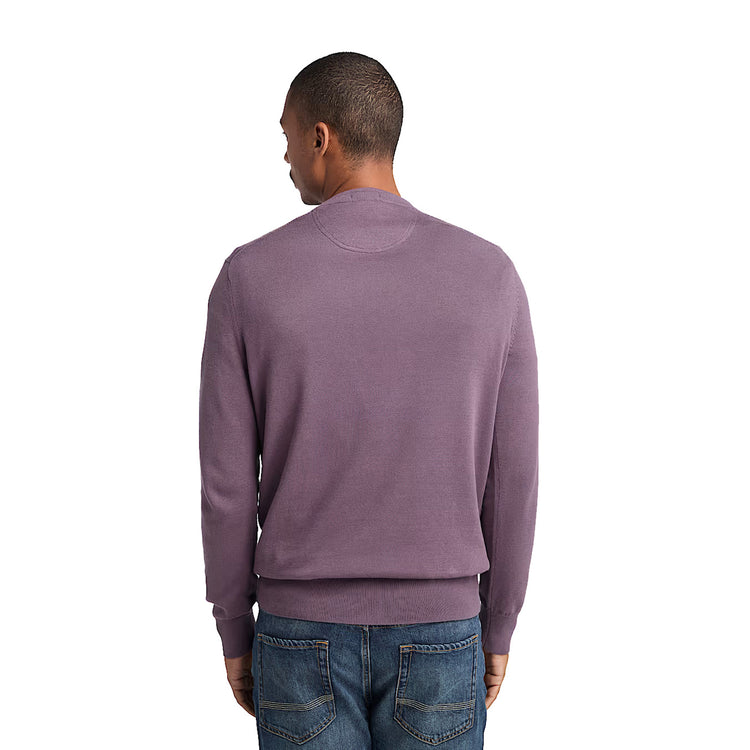 Maglione Uomo Williams River Viola modello retro