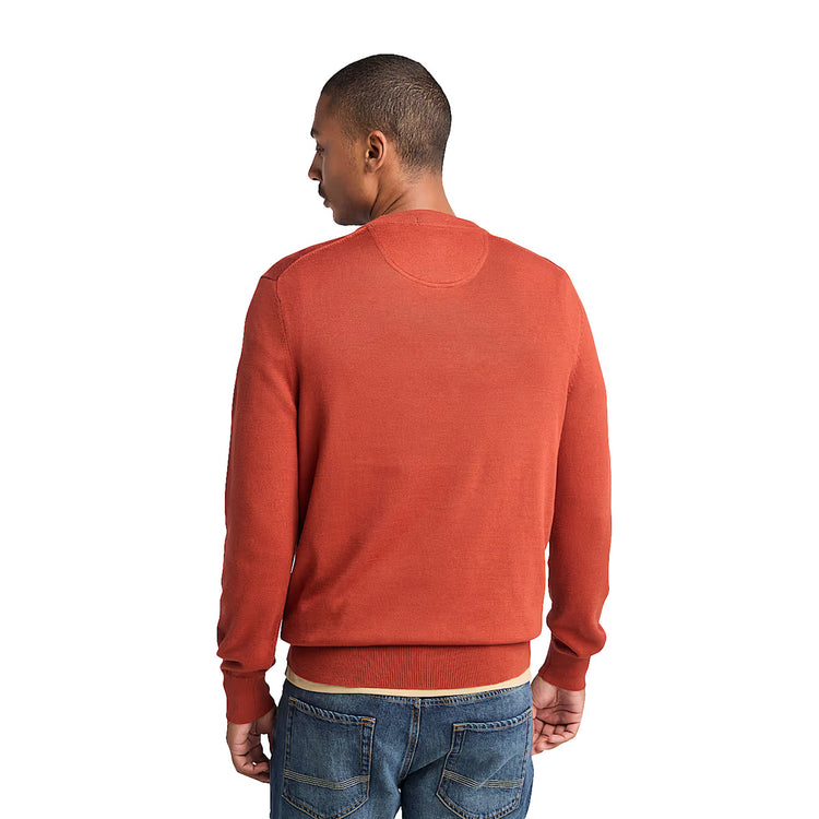 Maglione Uomo Williams River Rosso modello retro
