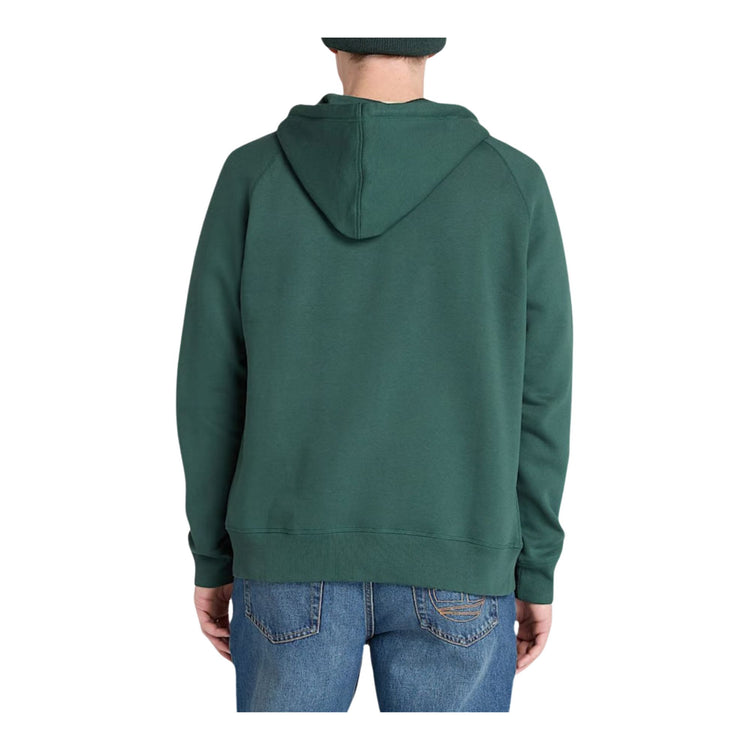 Felpa Uomo dotata di cappuccio con coulisse e ricamo logo