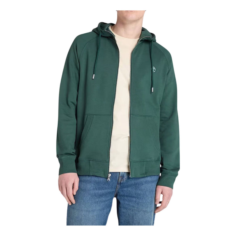 Felpa Uomo dotata di cappuccio con coulisse e ricamo logo