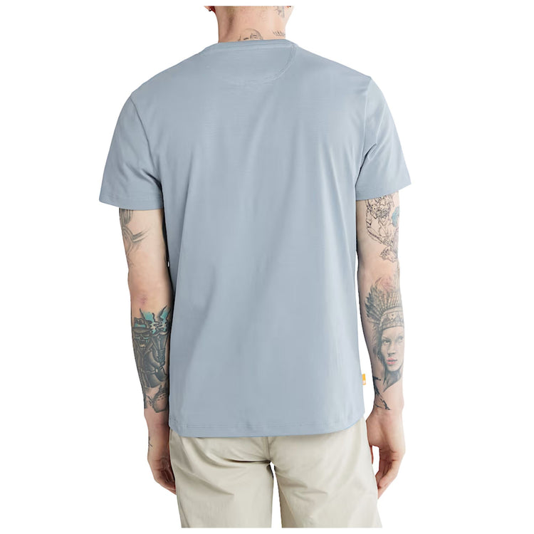T-shirt Uomo dal taglio classico, con iconico ricamo a contrasto