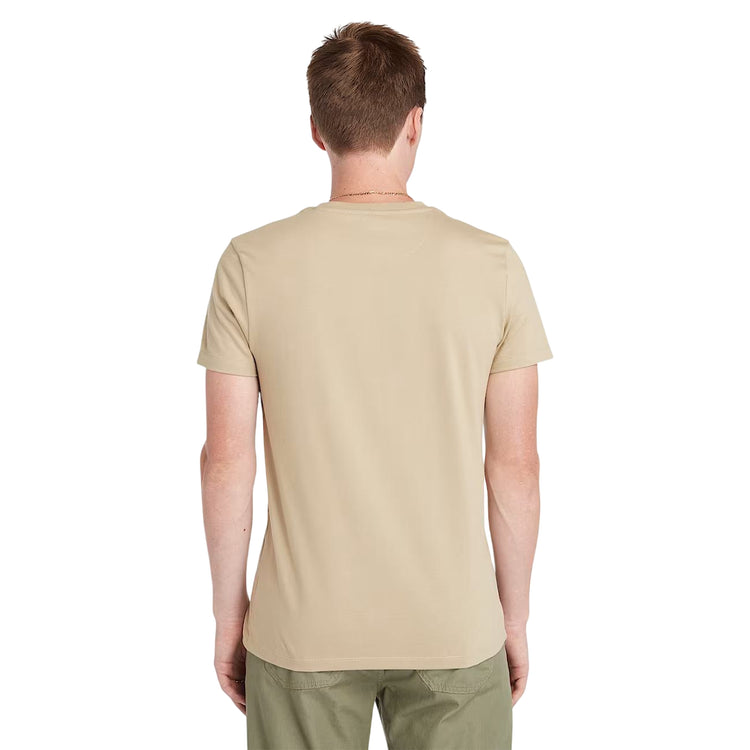 T-shirt Dunstan River da Uomo in beige modello retro