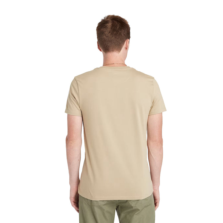 T-shirt Uomo Dunstan River Beige modello retro