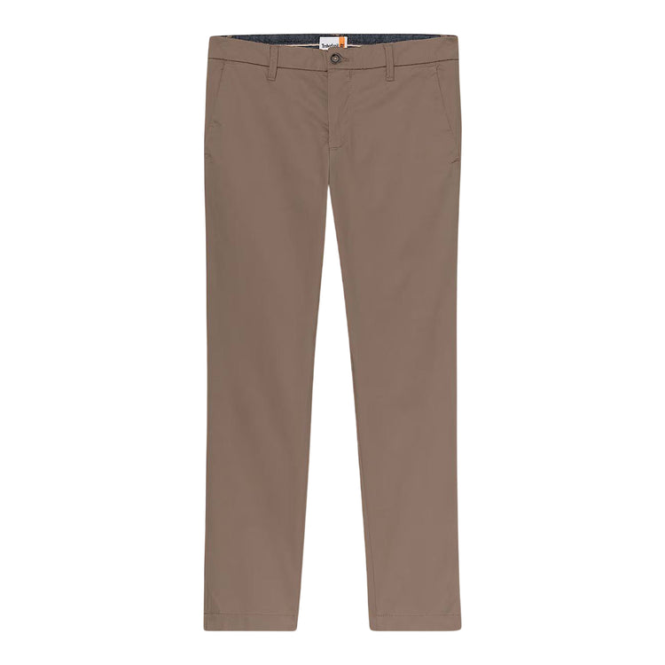 Pantalone Uomo in Twill Claremont Marrone