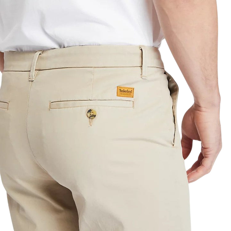 Bermuda Chino Uomo in Twill Claremont beige