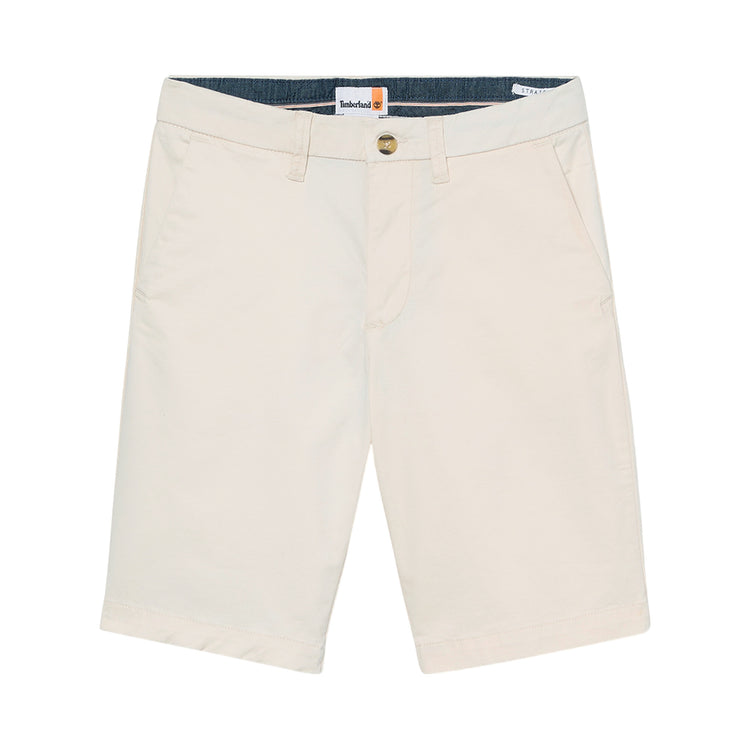 Bermuda Chino Uomo in Twill Claremont bianco
