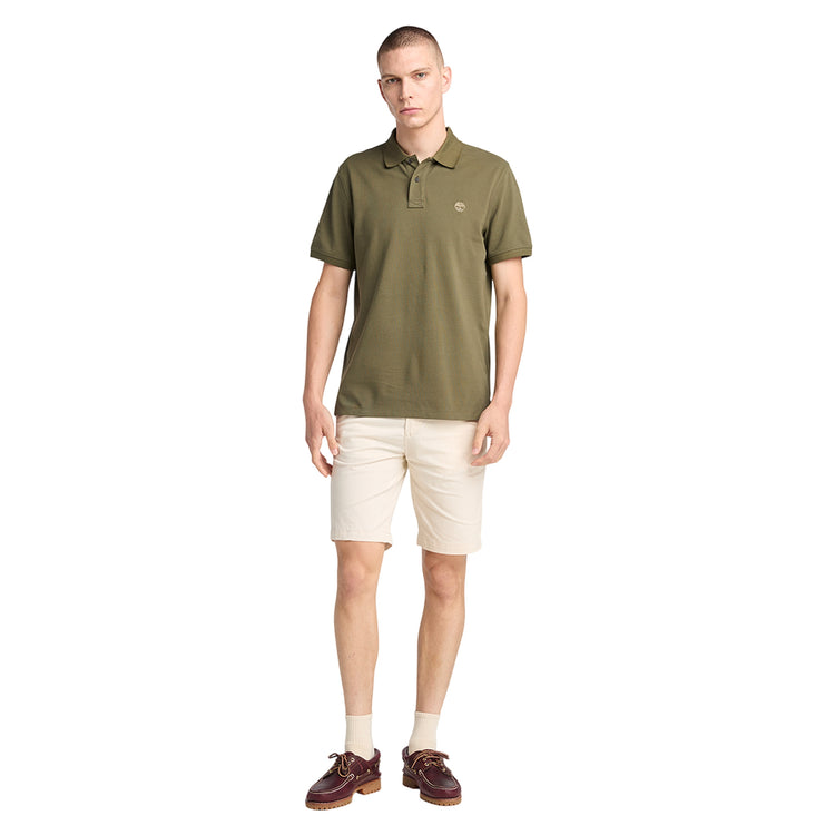 Bermuda Chino Uomo in Twill Claremont bianco