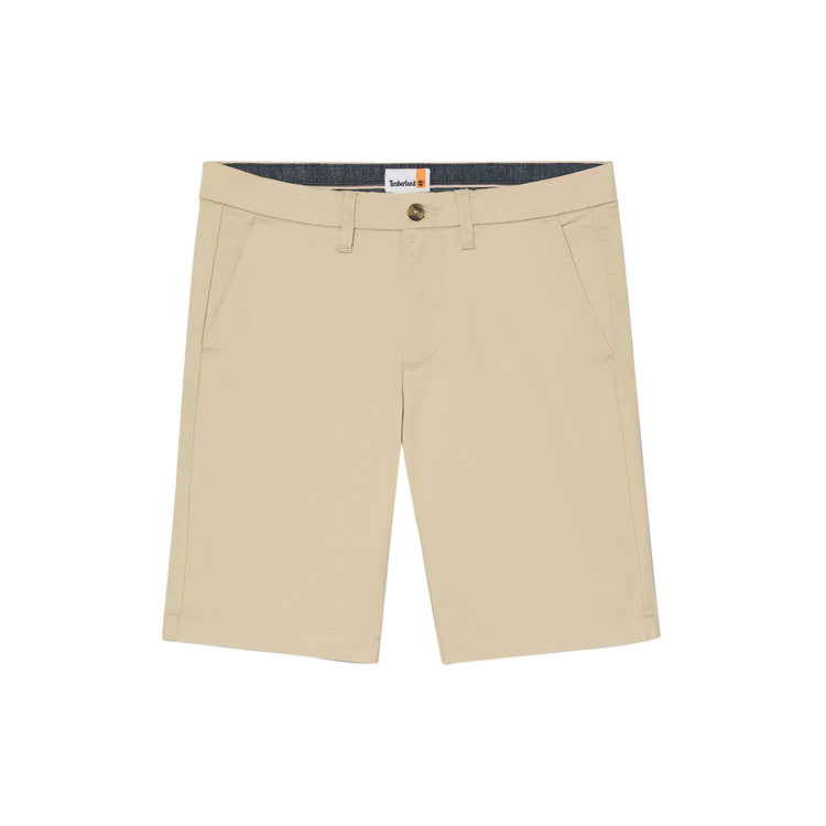Shorts Chino Uomo in Twill Claremont Beige