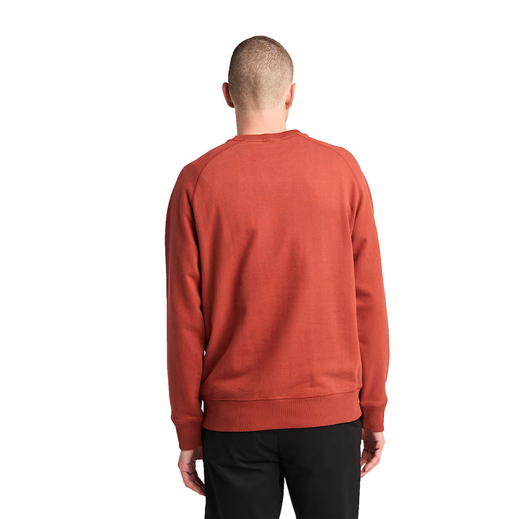 Exeter River Red Loopback Crewneck Sweatshirt