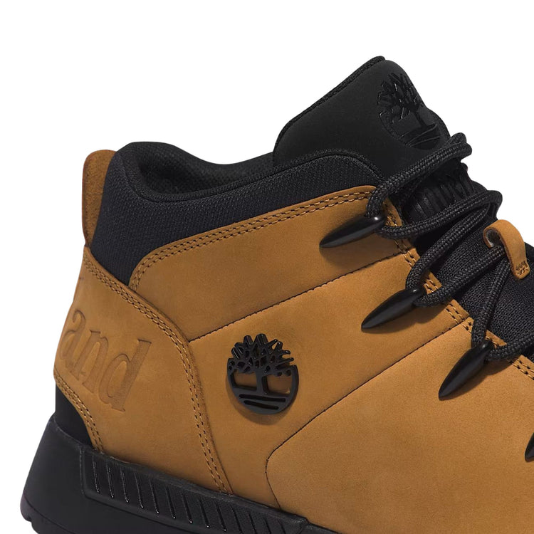 Sneakers Uomo Sprint Trekker Mid Giallo dettaglio logo