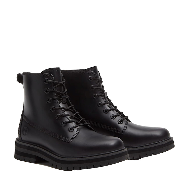 Stivale stringato Donna Britton Drive Nero