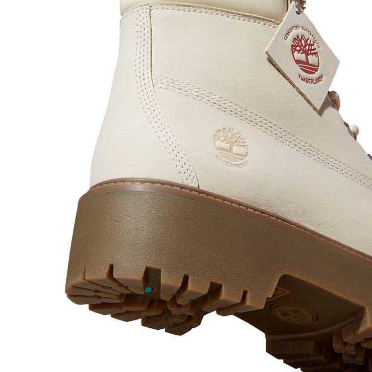 Stivali Donna Stone Street 6-inch con plateau Beige dettaglio