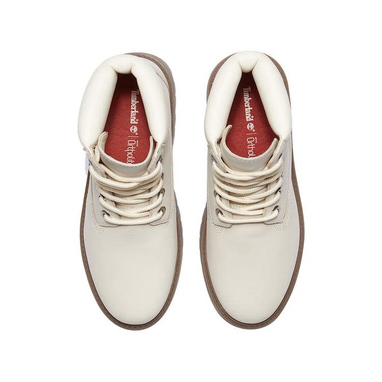 Stivali Donna Stone Street 6-inch con plateau Beige