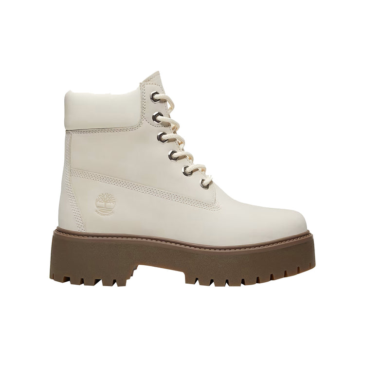 Stivali Donna Stone Street 6-inch con plateau Beige