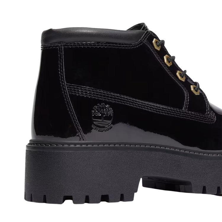 Stivali Impermeabile Donna con plateau Stone Street Nero dettaglio