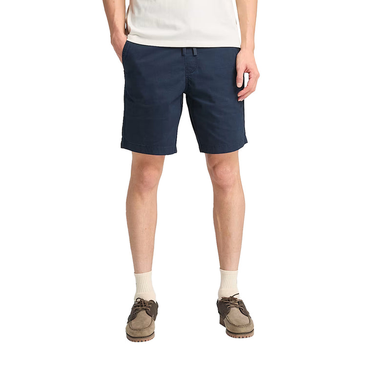 Shorts Uomo in Twill Navy modello frontale