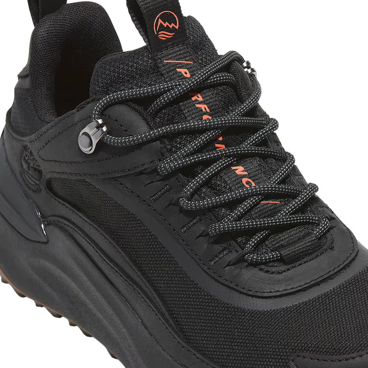 Sneakers Donna Motion Access impermeabili Nero dettaglio lacci