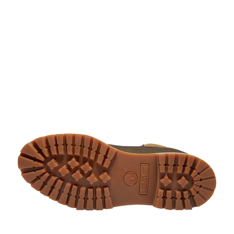 Stivali Uomo Premium 6-Inch impermeabili Verde oliva suola