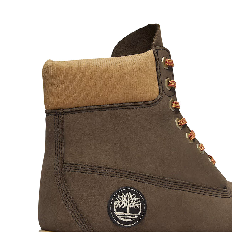 Stivali Uomo Premium 6-Inch impermeabili Verde oliva dettaglio