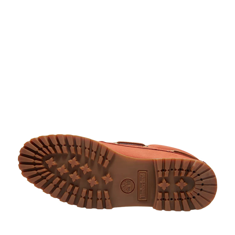 Mocassino Donna Authentic 3-Eye Lug Arancione suola