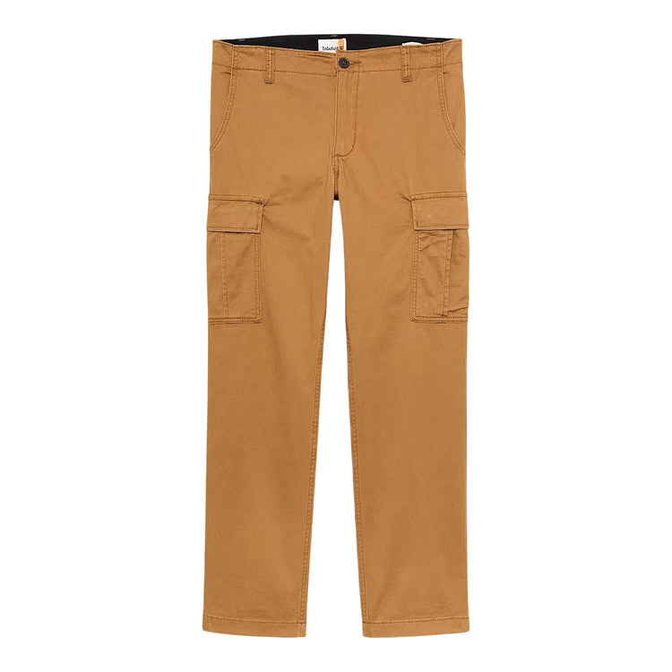 Pantaloni Cargo Uomo in Twill Brookline Giallo scuro